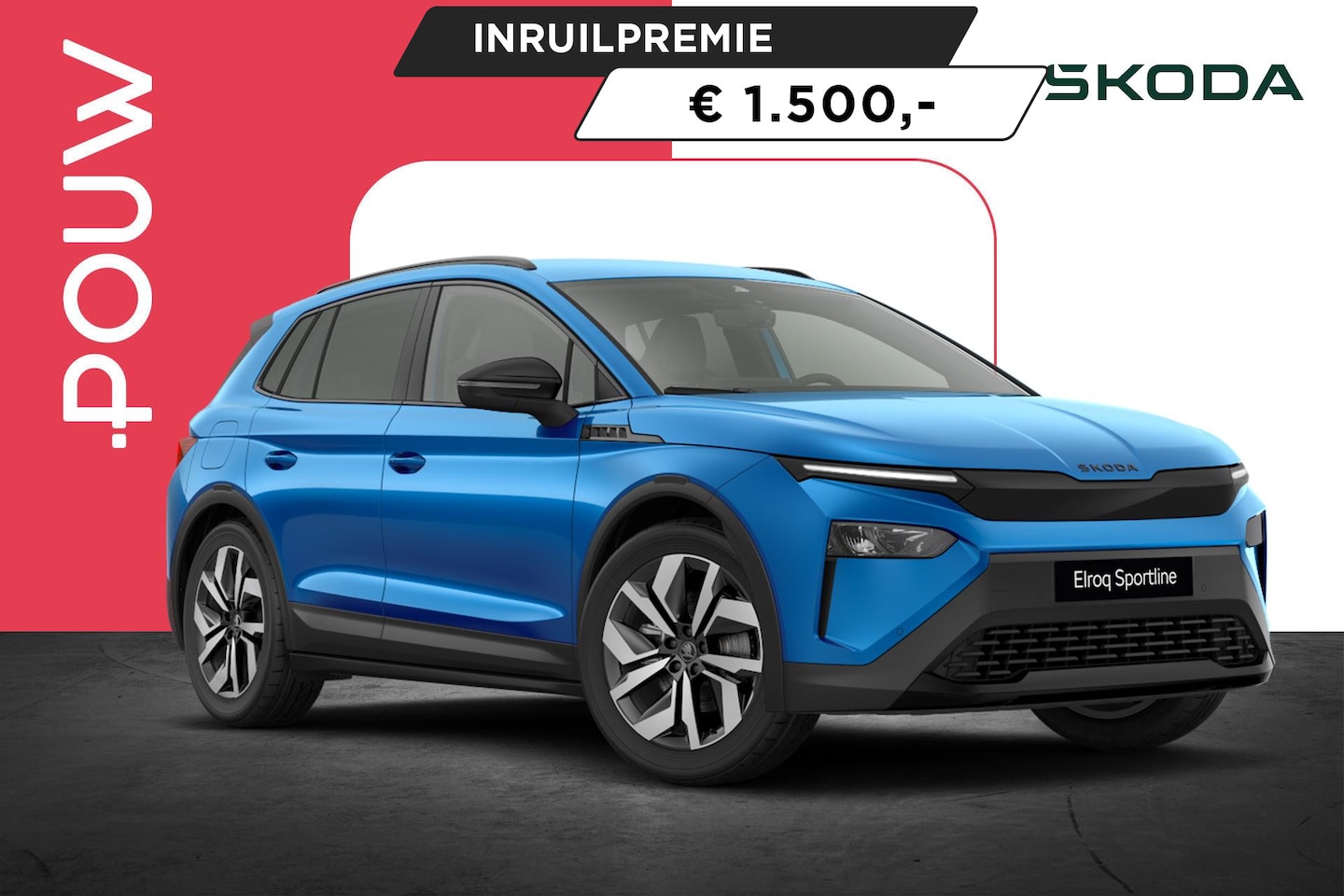 Skoda Elroq - 60 204pk Sportline Edition | Business Upgrade Clever - AutoWereld.nl