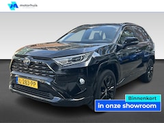 Toyota RAV4 - 2.5 HYBRID 218PK AUTOMAAT BLACK EDITION NAVI TEL PDC JBL NAP