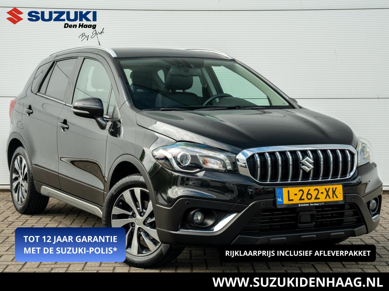 Suzuki S-Cross - 1.4 Boosterjet Style Smart Hybrid / Cruise Control / Keyless Start / Parkeersensoren V+A - AutoWereld.nl