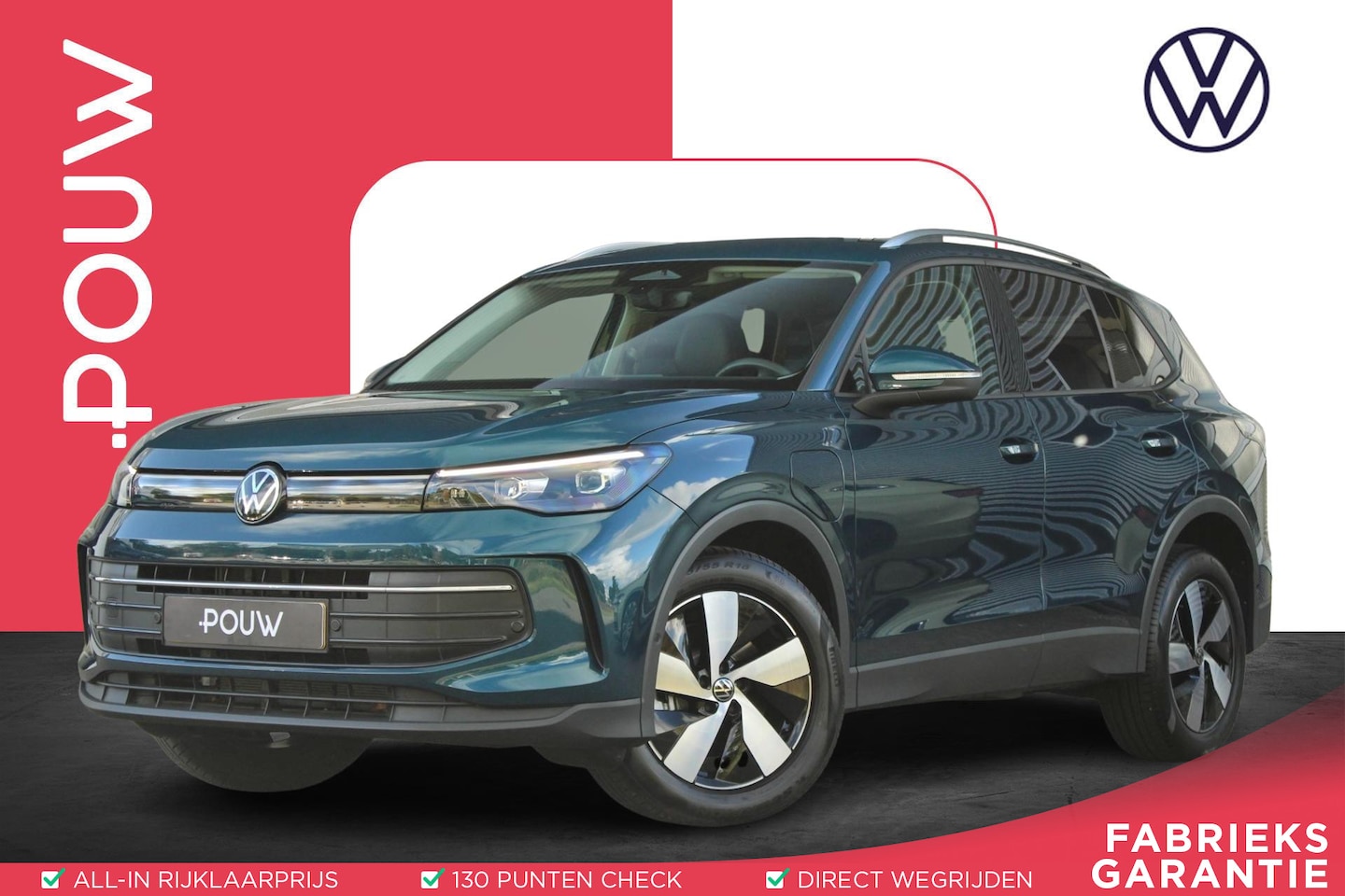 Volkswagen Tiguan - 1.5 204pk DSG eHybrid Life Edition | Trekhaak Wegklapbaar | Navigatie | Apple Carplay/Andr - AutoWereld.nl