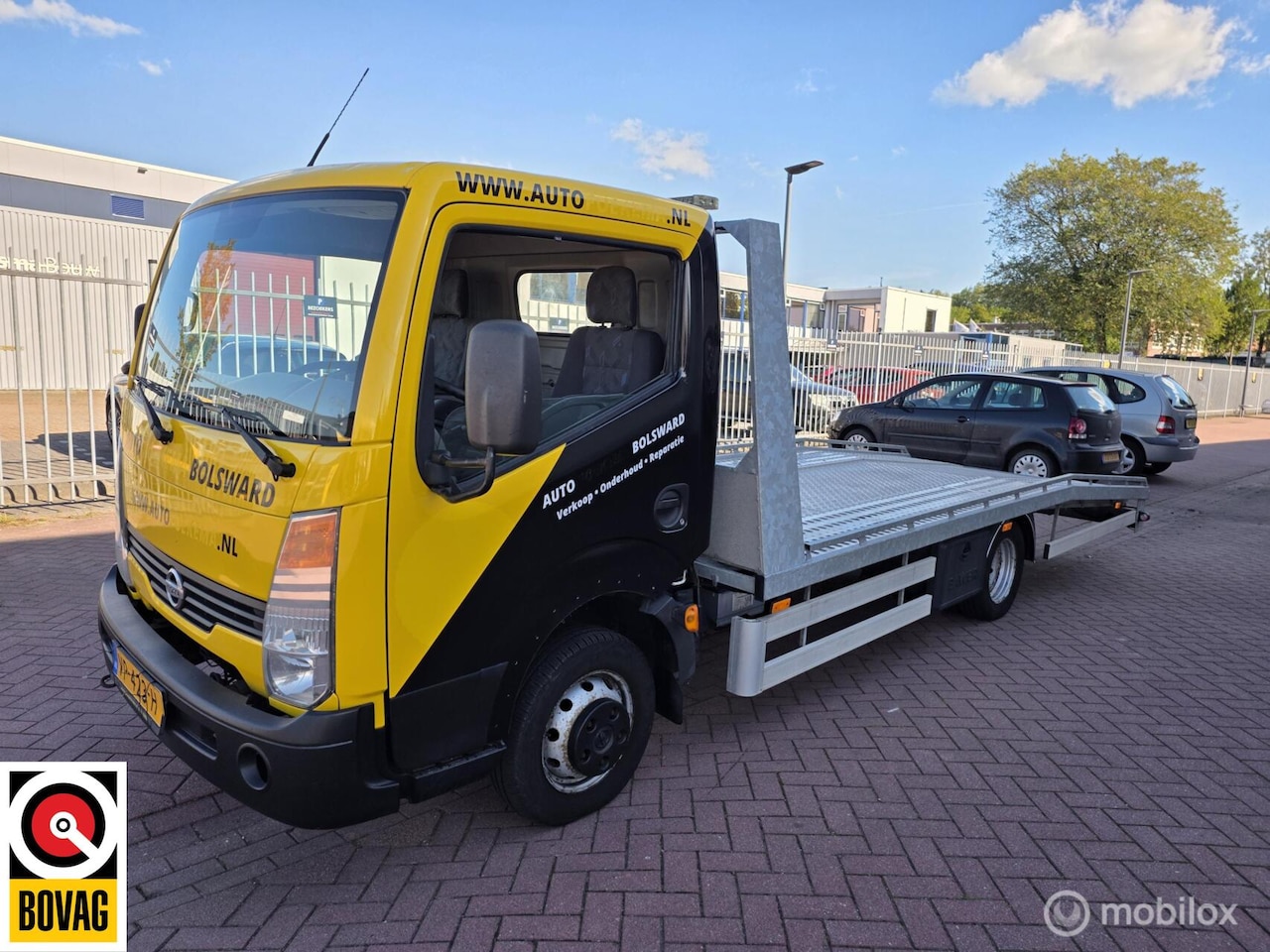 Nissan Cabstar E - 130.35 2.5 ✅oprijwagen✅1550kg laagvermogen - AutoWereld.nl