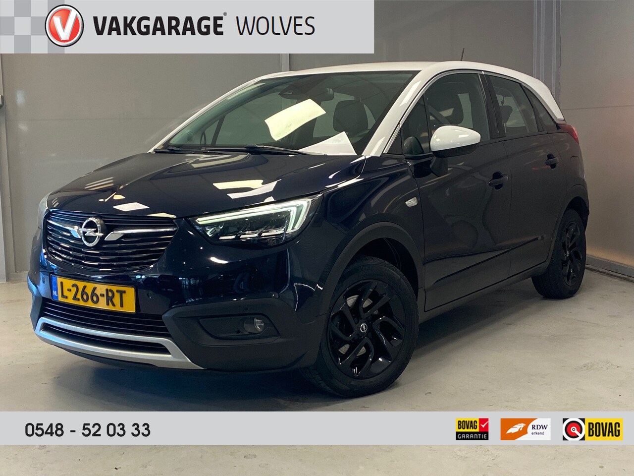 Opel Crossland X - 1.2 Turbo Ultimate 131 PK !!| NAVI | CLIMA | CAMERA | - AutoWereld.nl