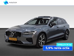 Volvo V60 - T6 RECHARGE 340PK AWD R-DESIGN NAVI SCHUIFDAK LEDER TEL LED NAP