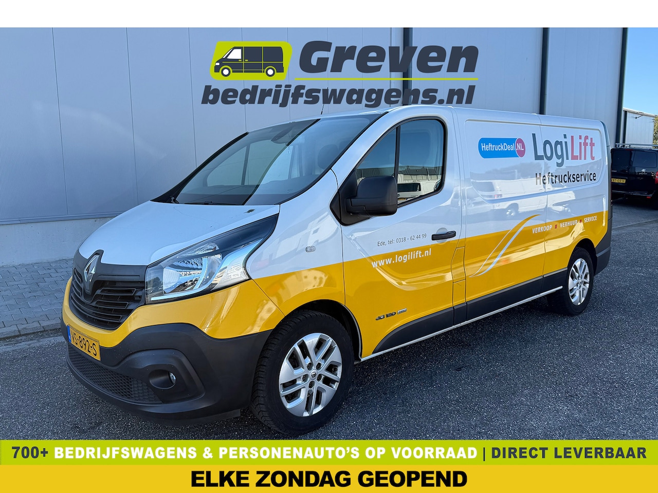 Renault Trafic - 1.6 dCi T29 L2H1 | MOTOR DEFECT | Airco | Camera | Cruise | Trekh. | Navigatie | 3-Zits - AutoWereld.nl