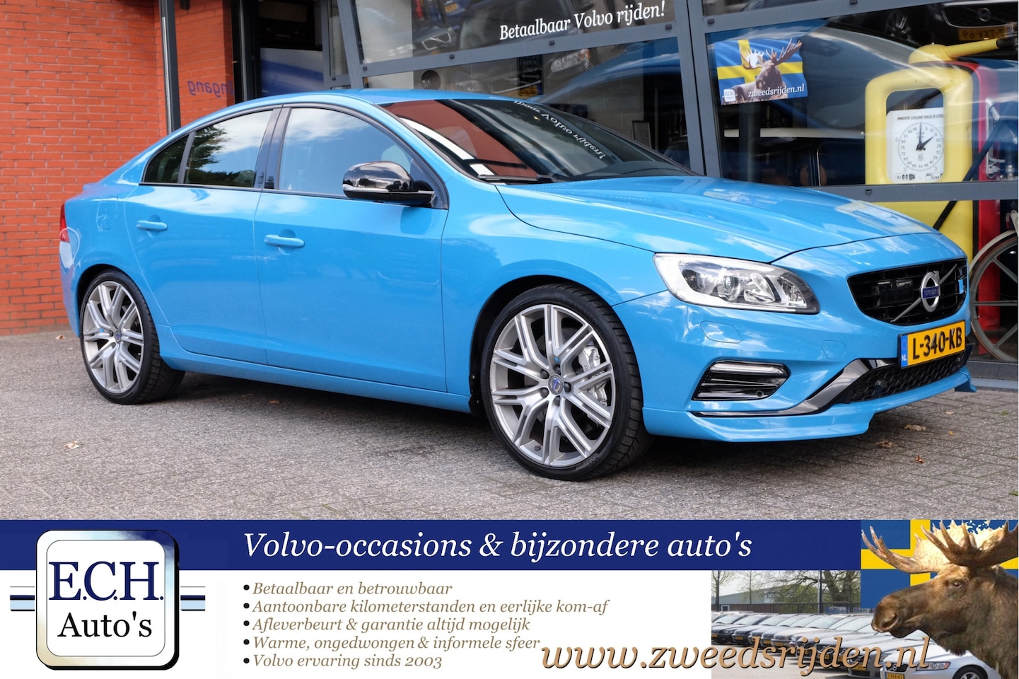 Volvo S60 - 2.0 T6 367 pk AWD Polestar Aut. - AutoWereld.nl
