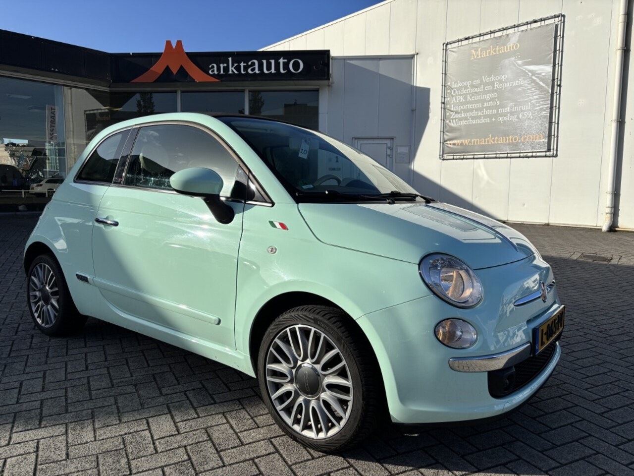 Fiat 500 C - 1.2 Lounge Cabrio Climate Bluetooth - AutoWereld.nl