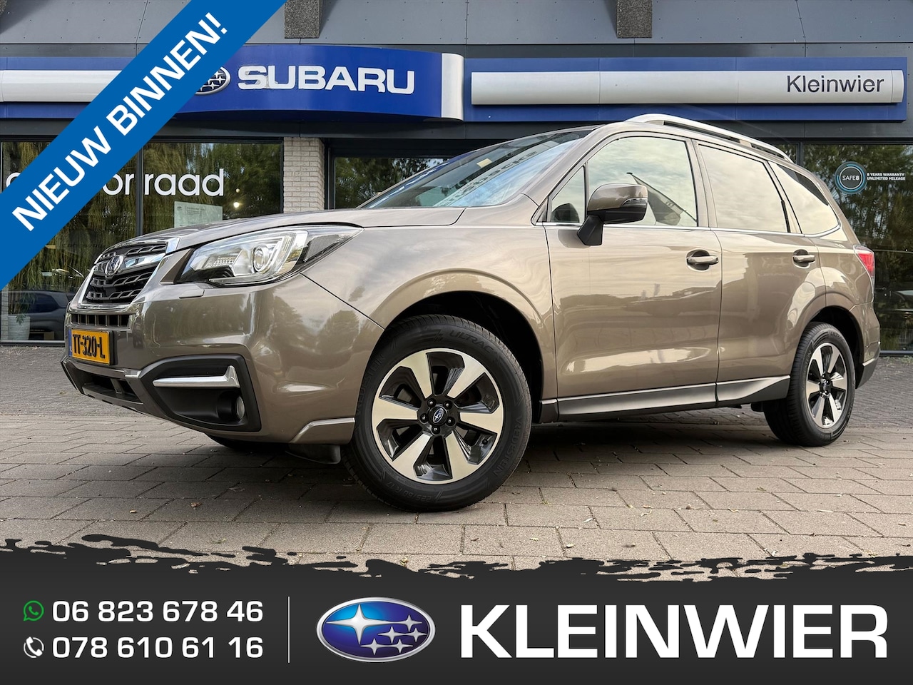 Subaru Forester - 2.0i 150pk AWD CVT EyeSight Premium | Trekhaak | Panodak | Navi | voll leder - AutoWereld.nl