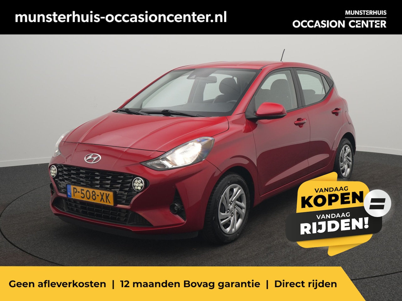 Hyundai i10 - 1.0 Comfort 5-zits - RIJKLAARPRIJS - All Seasonbanden - Cruise Control - Apple Carplay/And - AutoWereld.nl