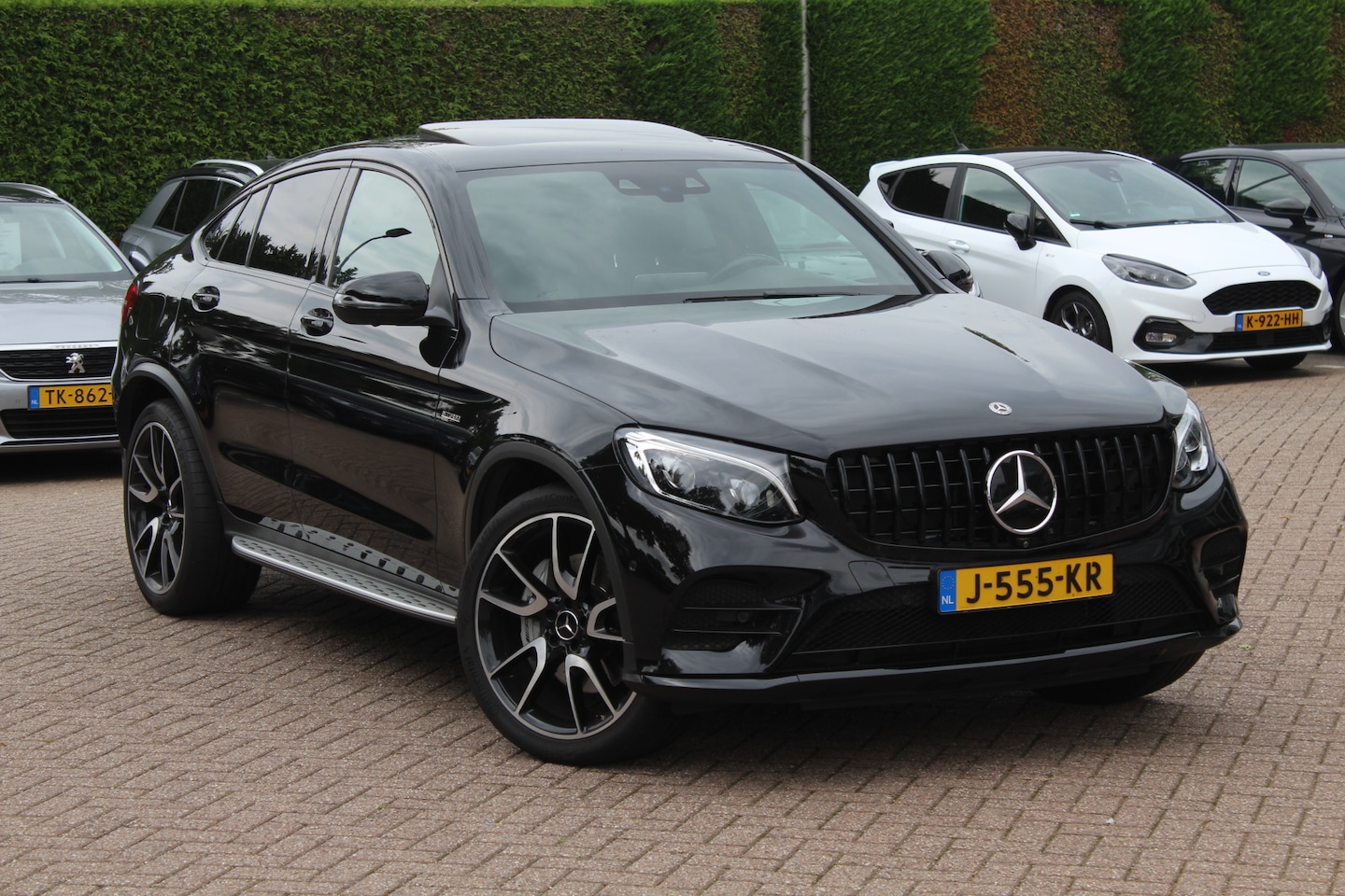 Mercedes-Benz GLC-klasse Coupé - AMG 43 4MATIC / Schuifdak / 360Camera / Head-up / Burmester / Carbon intr. / 21'' / Memory - AutoWereld.nl