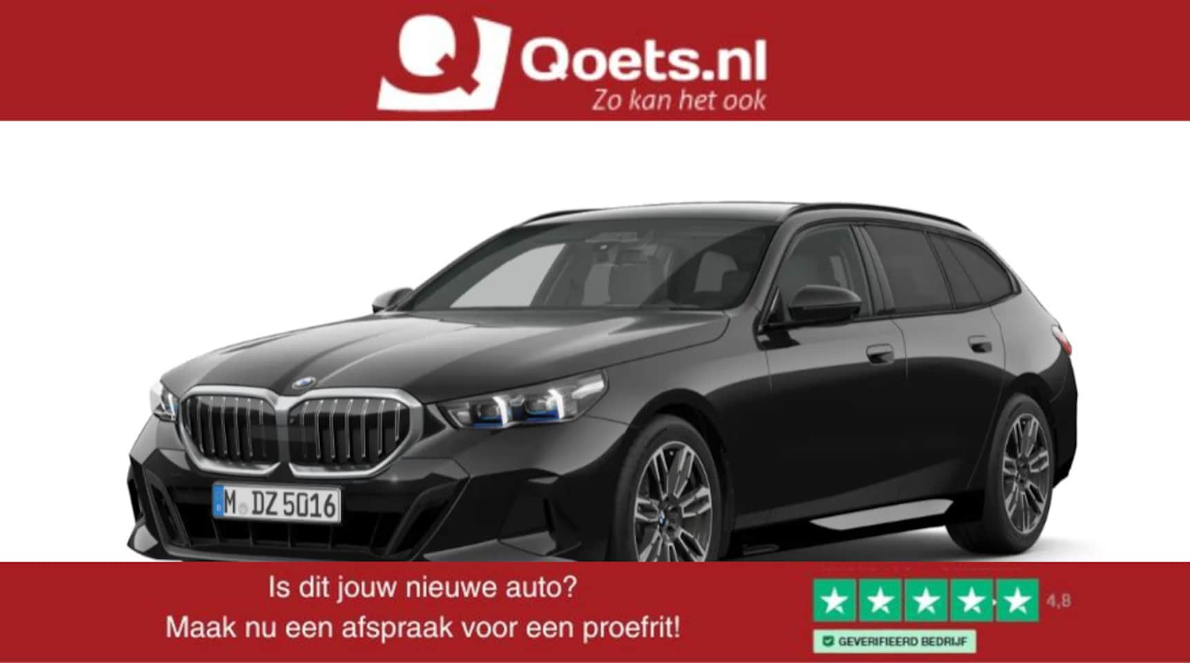 BMW 5-serie Touring - 520i M Sport - Trekhaak - Panoramadak - Parking/Driving Assistant Professional - Head Up - - AutoWereld.nl