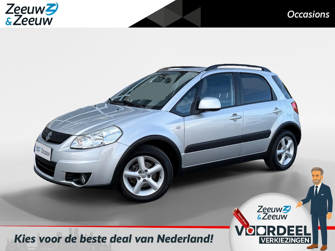 Suzuki SX4 - 1.6 Shogun | Trekhaak | Airco | Hoge instap | - AutoWereld.nl
