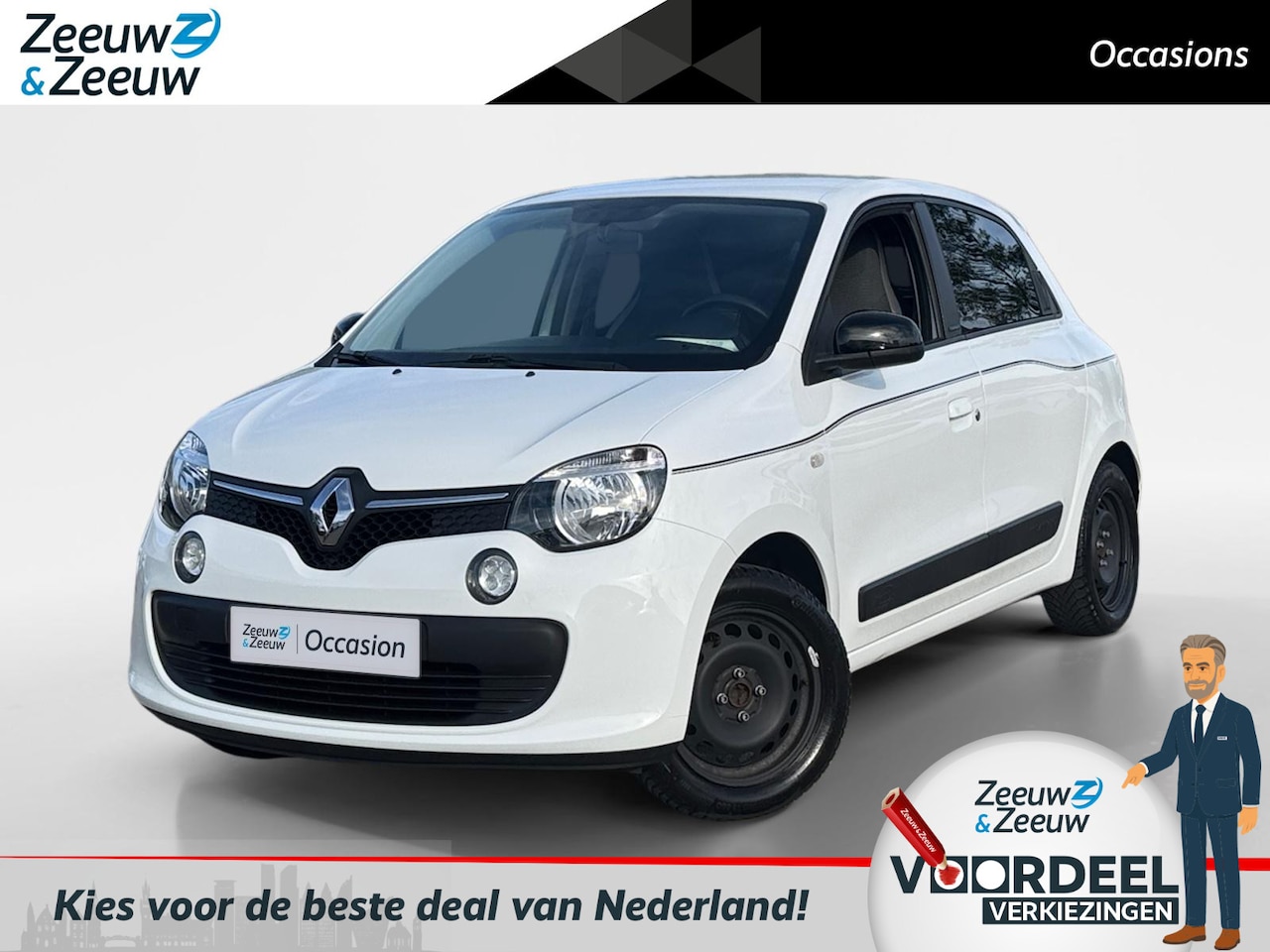 Renault Twingo - 1.0 SCe Limited | Handgeschakeld | Airco | Cruise Control | Parkeersensoren Achter | Zomer - AutoWereld.nl