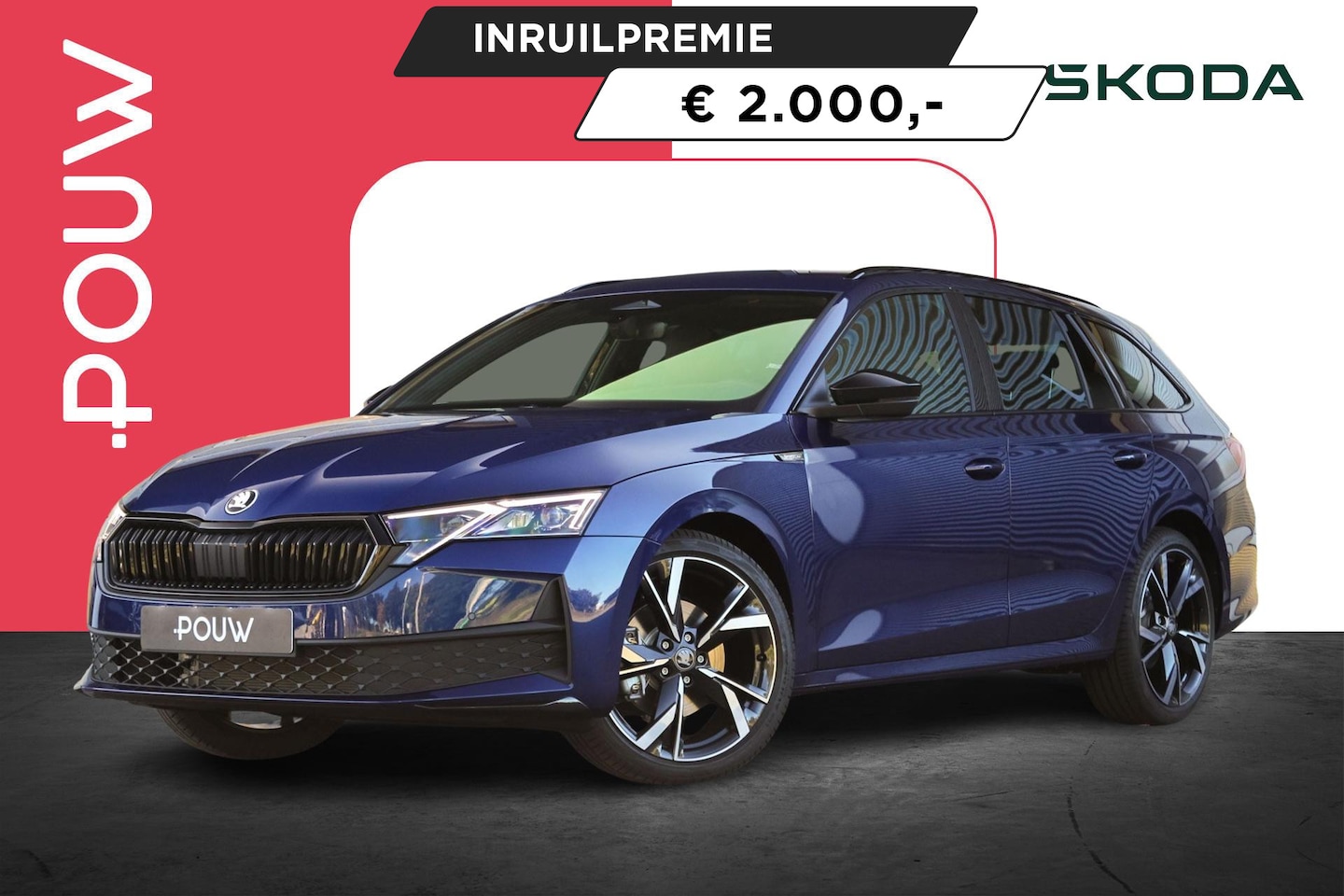 Skoda Octavia Combi - 1.5 TSI 150pk MHEV Sportline Tour | Navigatie Pakket | Exclusieve Kleur - AutoWereld.nl