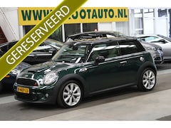 MINI Cooper S - 1.6 Chili Automaat Panoramadak, NAP, Airco, Lederen int