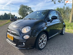 Fiat 500 - TwinAir 500S|half leder half alcantara|86pk