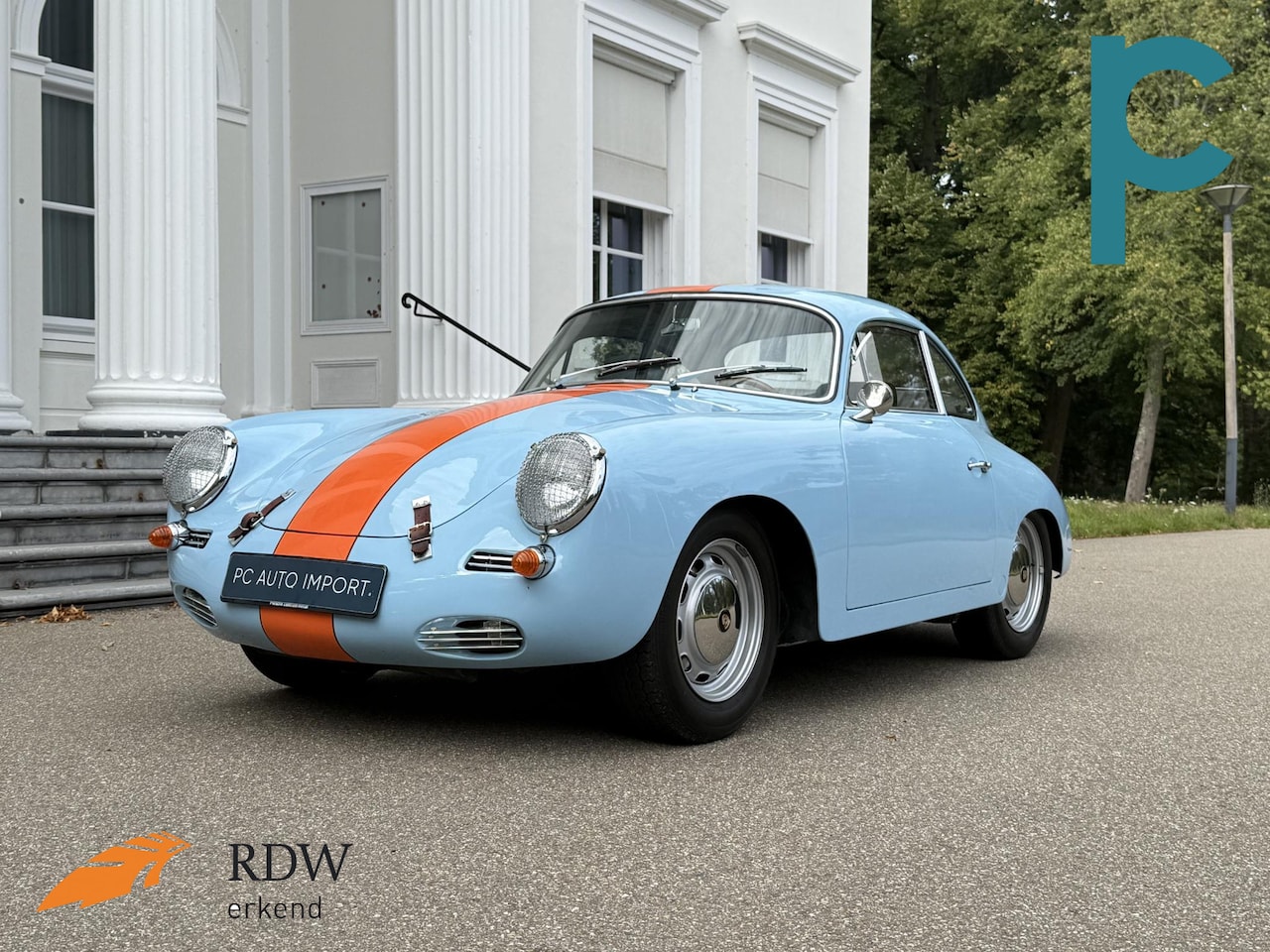 Porsche 356 - C Gulf Livery *body-off restoration* Classic - AutoWereld.nl