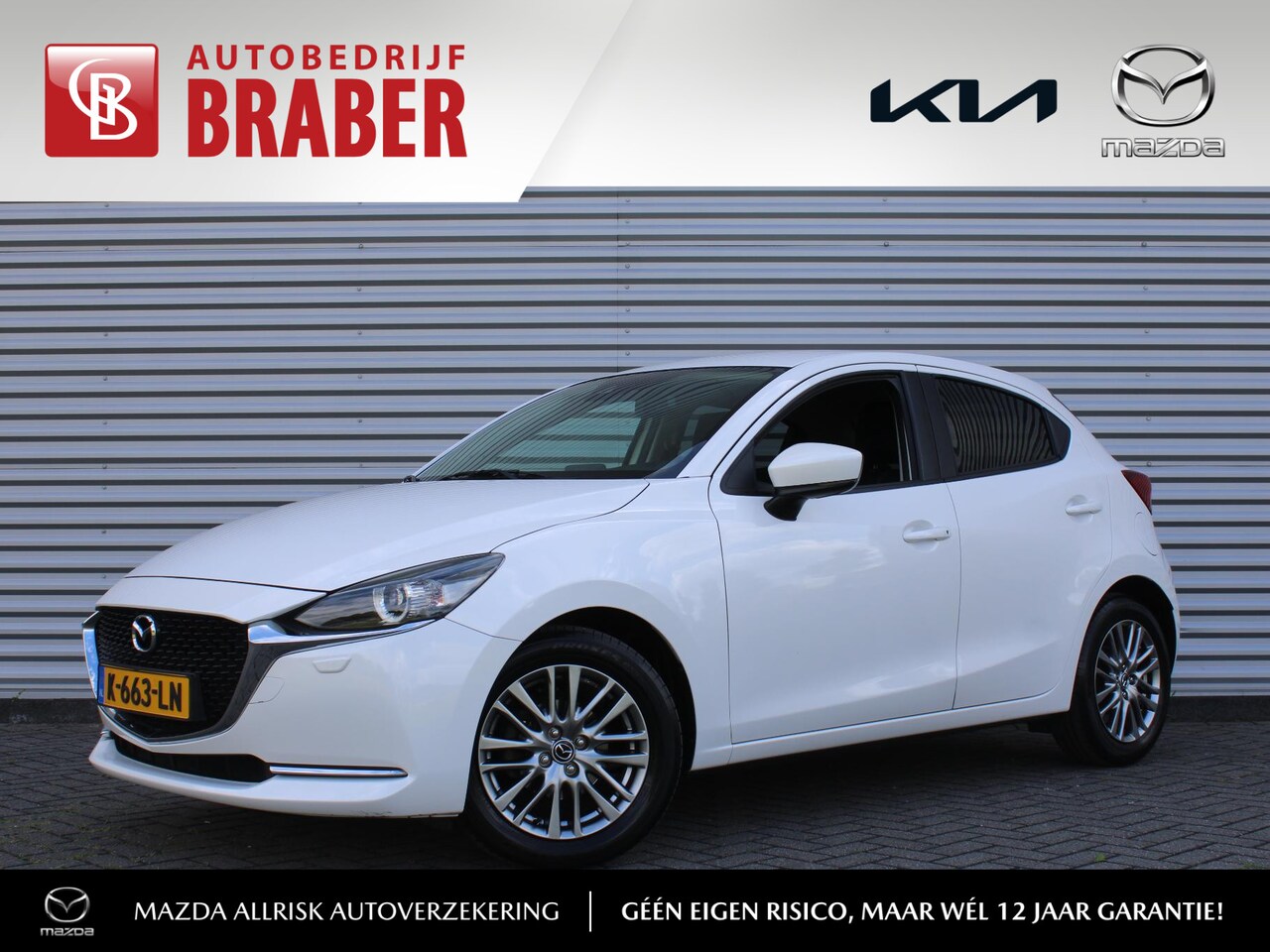 Mazda 2 - 1.5 Skyactiv-G Luxury | Stuur-/stoelverwarming | Camera | Apple Carplay/Android Auto | Nav - AutoWereld.nl