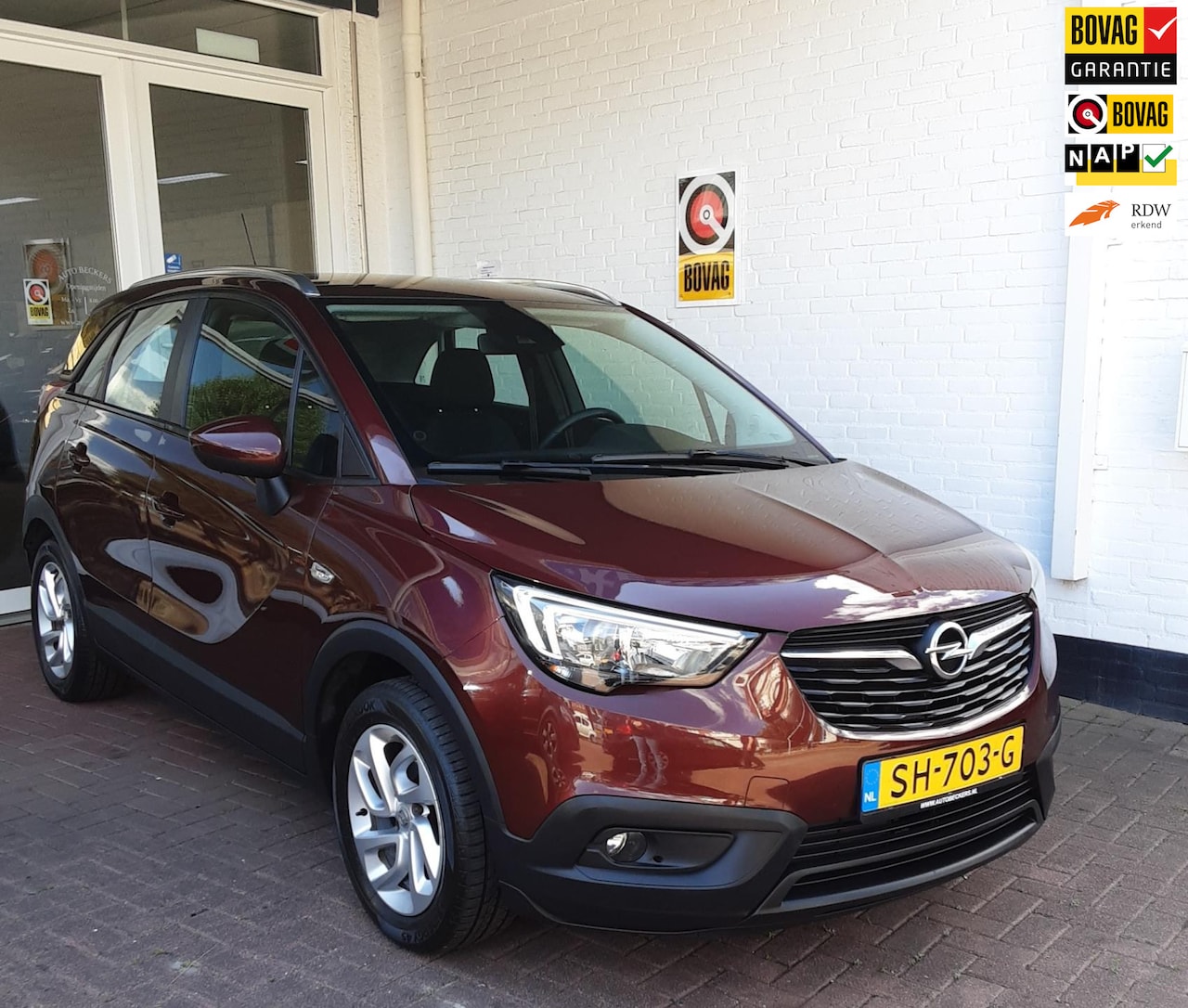 Opel Crossland X - 1.2 Online Edition * AIRCO / TREKHAAK/ NAVI* - AutoWereld.nl