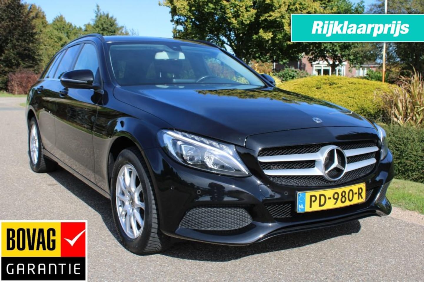 Mercedes-Benz C-klasse Estate - C 160 Estate Ambition ECC/Cruise/Navi/PDC/LED - AutoWereld.nl