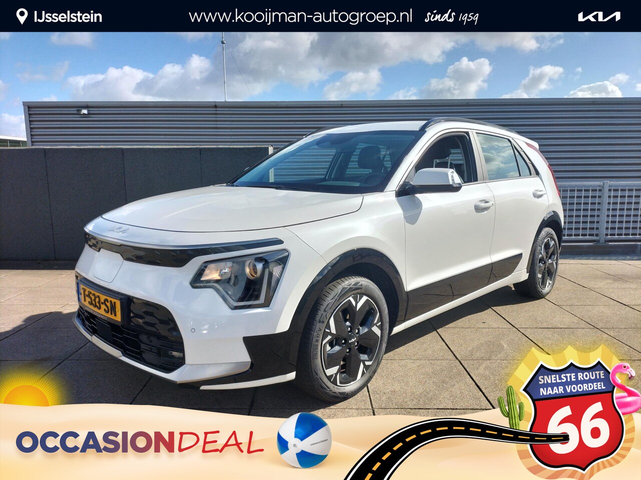 Kia Niro EV - DynamicLine 64.8 kWh Camera / LMV/ Clima / Navigatie - AutoWereld.nl