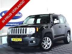 Jeep Renegade - 1.4 MultiAir Limited NAV STUUR/STOELVW CRUISE '16