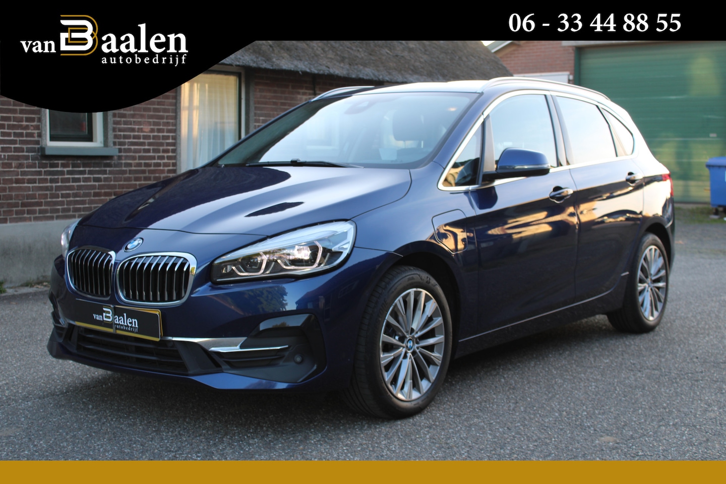 BMW 2-serie Active Tourer - 225xe High Executive PHEV PANO LEER NAVI CAMERA 104000KM!!! - AutoWereld.nl