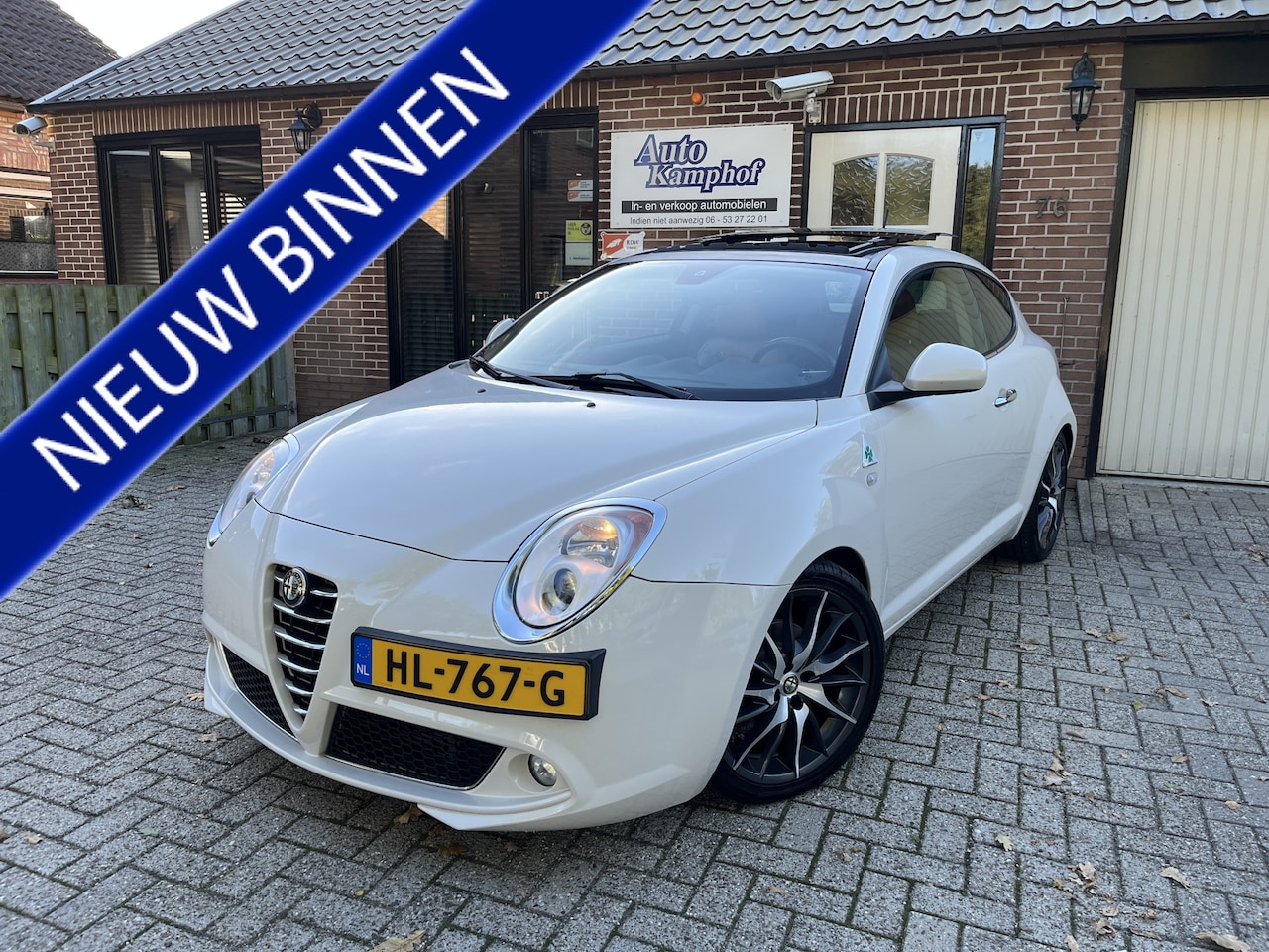 Alfa Romeo MiTo - 1.4 T Distinctive Automaat Leer BOSE Panodak - AutoWereld.nl