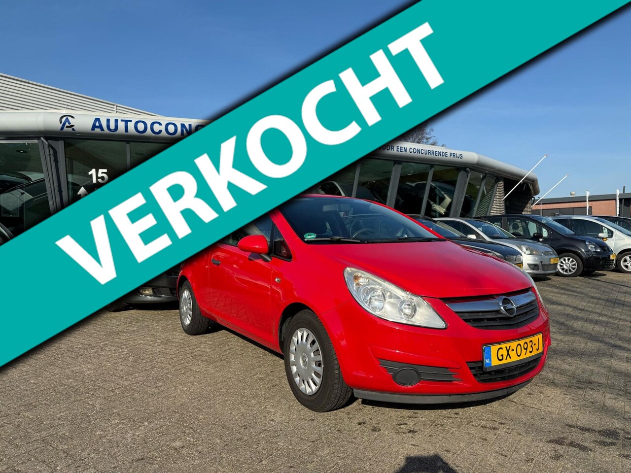 Opel Corsa - 1.0-12V Business 1.0-12V Business, Nieuwe APK, Airco, Inruil mogelijk. - AutoWereld.nl