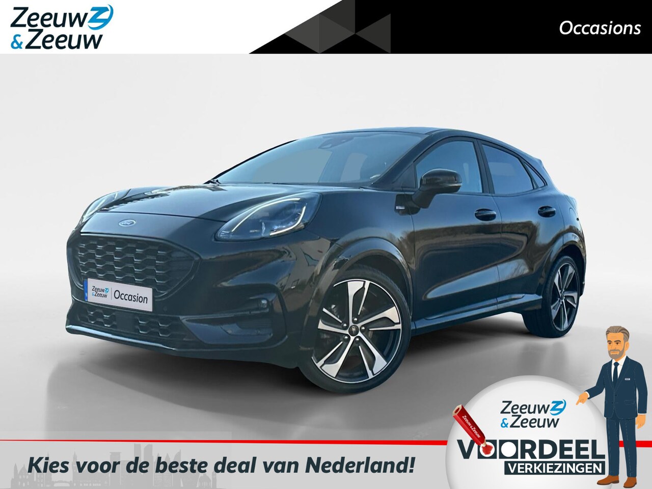 Ford Puma - 1.0 EcoBoost Hybrid ST-Line X | Zeer nette auto | Driver Assistance Pack | 19 LM Velgen | - AutoWereld.nl