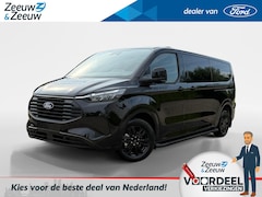 Ford Transit Custom - 320 2.5 PHEV L2H1 Black Platinum DC | Full Option | Dubbele cabine | Drivers Assistance Ul