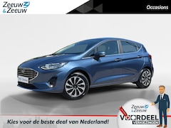 Ford Fiesta - 1.0 EcoBoost Hybrid Titanium 125PK | Navigatie | Parkeersensoren | Climate Control | Cruis