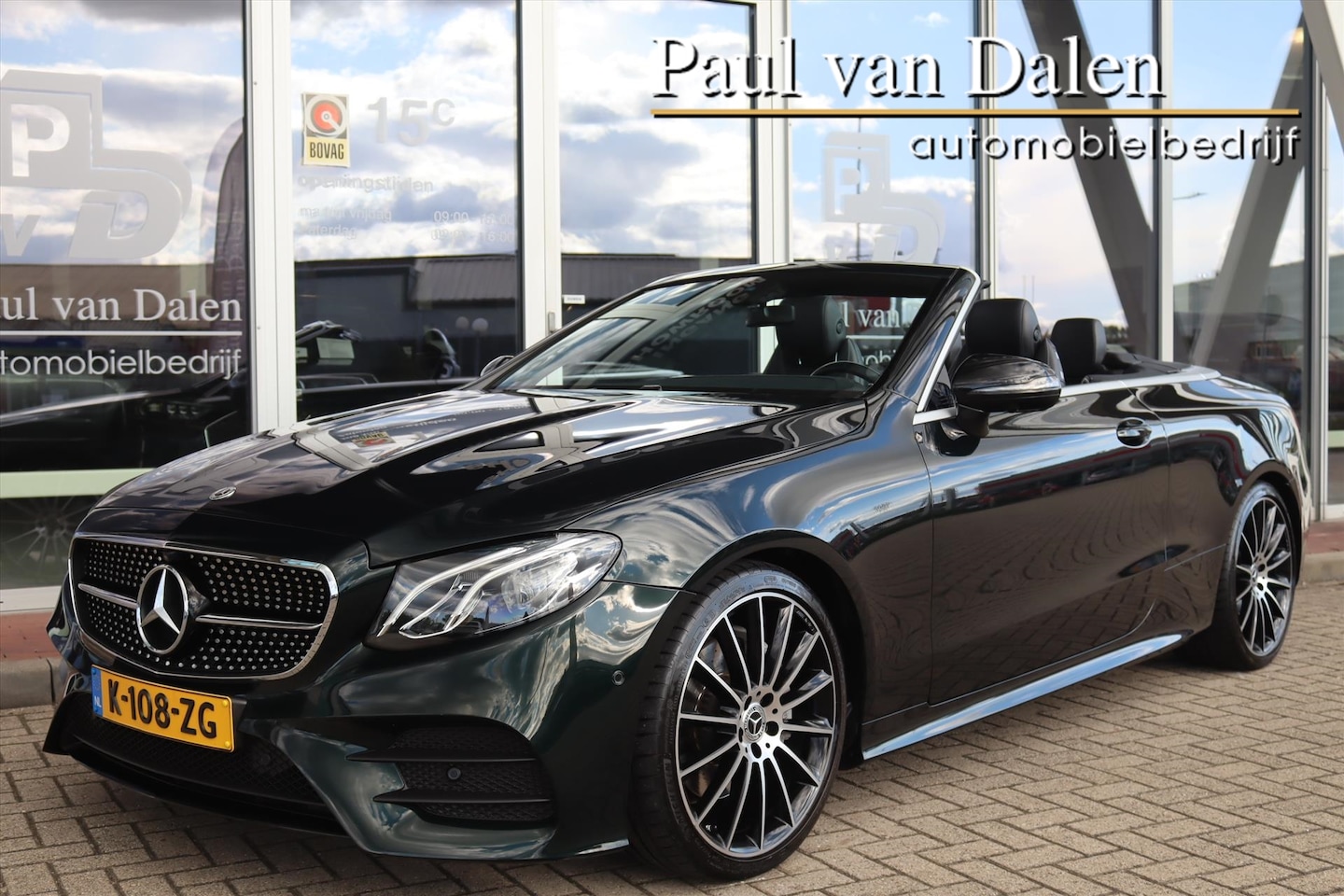 Mercedes-Benz E-klasse Cabrio - E200 AMG LINE | SPORT EDITION | Leer | 20 Inch Lm | Sfeer | Airscarf | Wide screen | Carpl - AutoWereld.nl