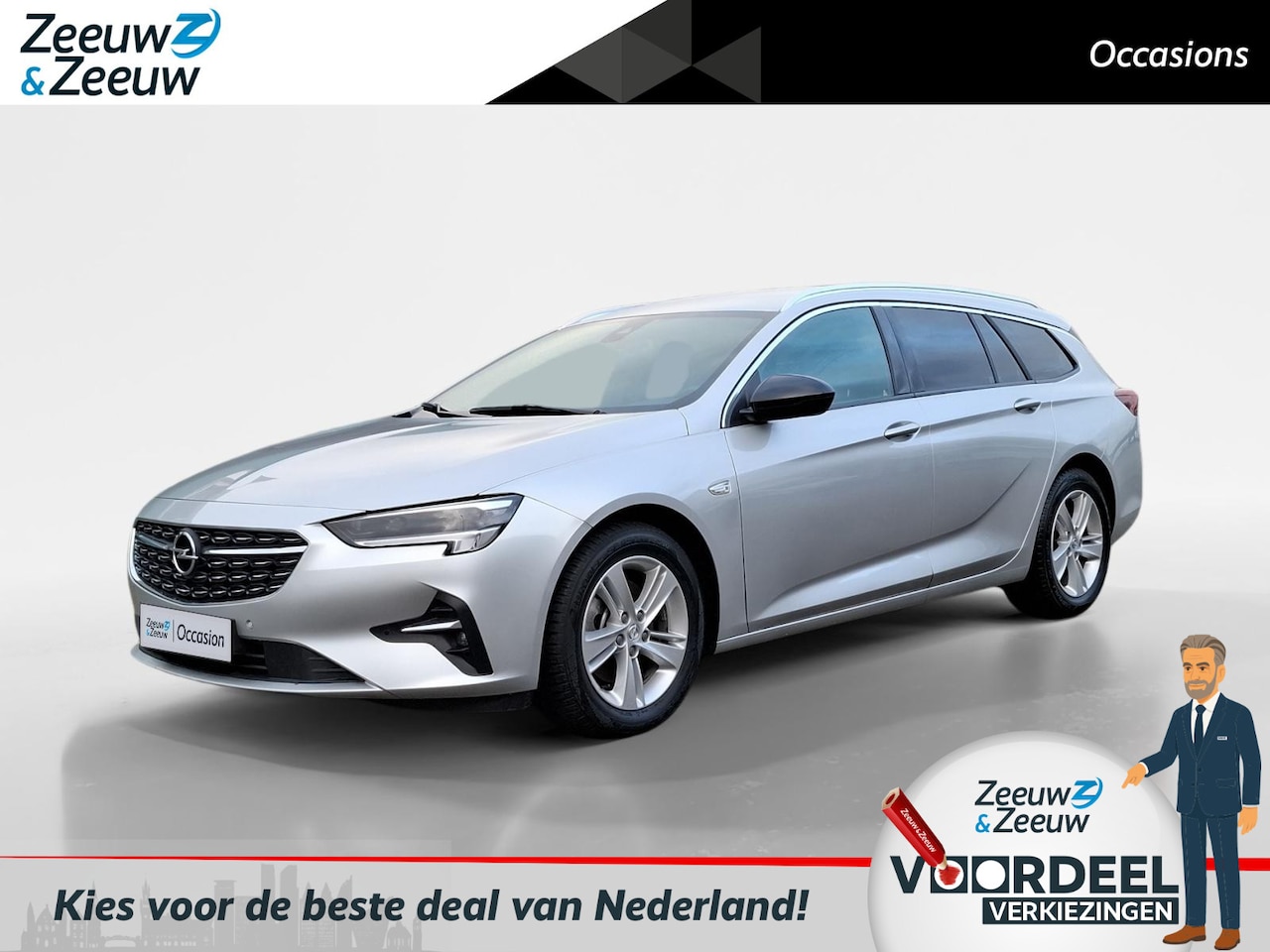 Opel Insignia Sports Tourer - 2.0 Turbo Business Automaat | 12 maanden garantie!  | Navigatie | Parkeersensoren | Stuur- - AutoWereld.nl