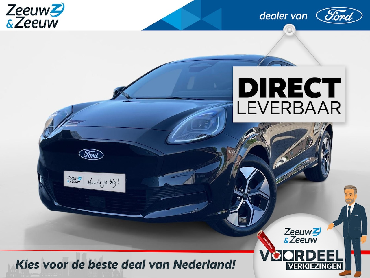 Ford Puma Gen-E - 44 kWh | VOORRAAD! | €3.000,- korting | Winterpack | Comfortpack | Elektrische achterklep - AutoWereld.nl
