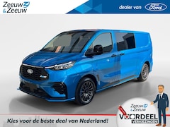 Ford Transit Custom - E-Transit 320 L2H1 MS-RT 65 kWh Dubbele Cabine MS-RT Sports Pack | 19" LM velgen | Achters