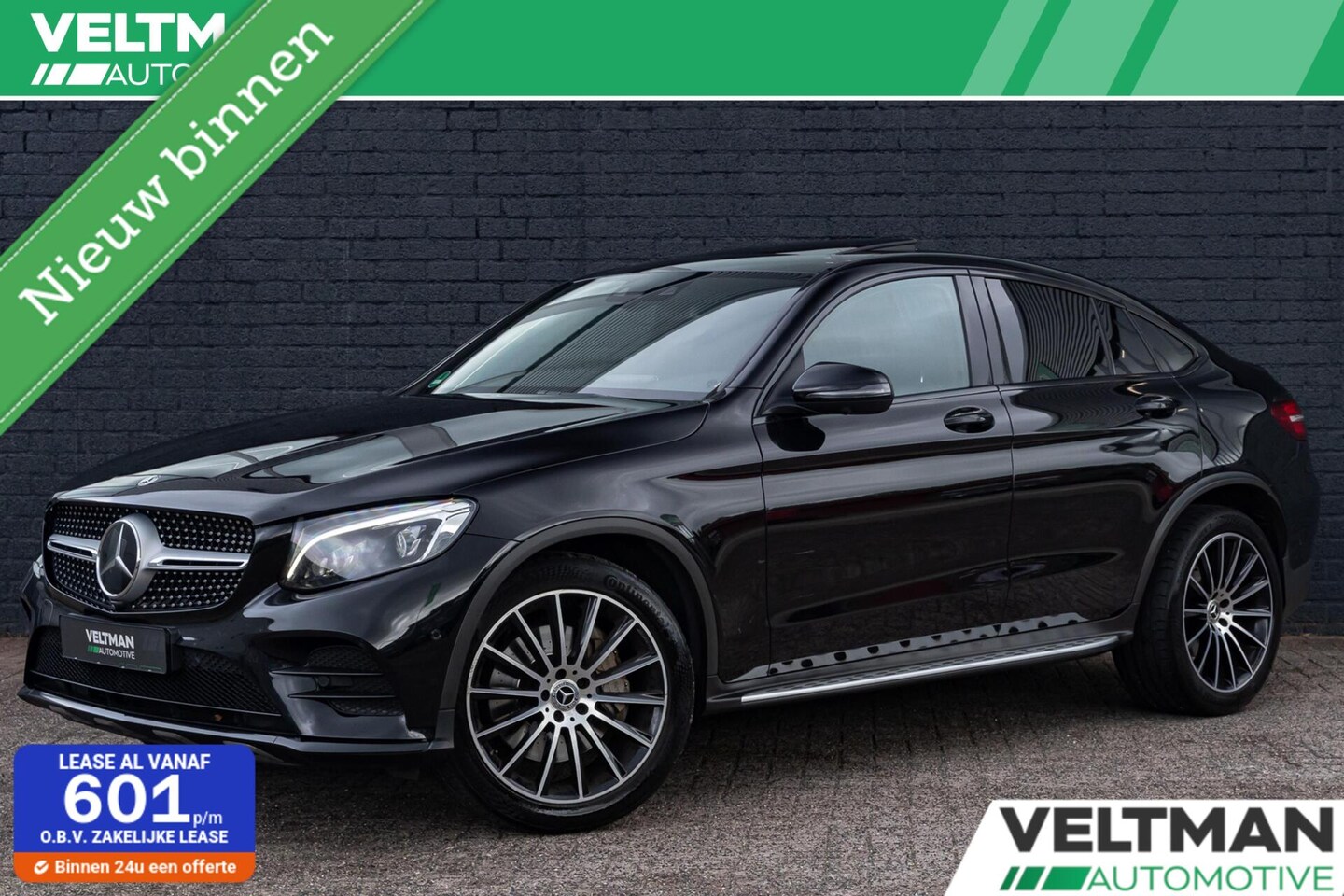Mercedes-Benz GLC-klasse - 300 4MATIC AMG LINE PANO TREKHAAK BURMESTER MEMORY - AutoWereld.nl