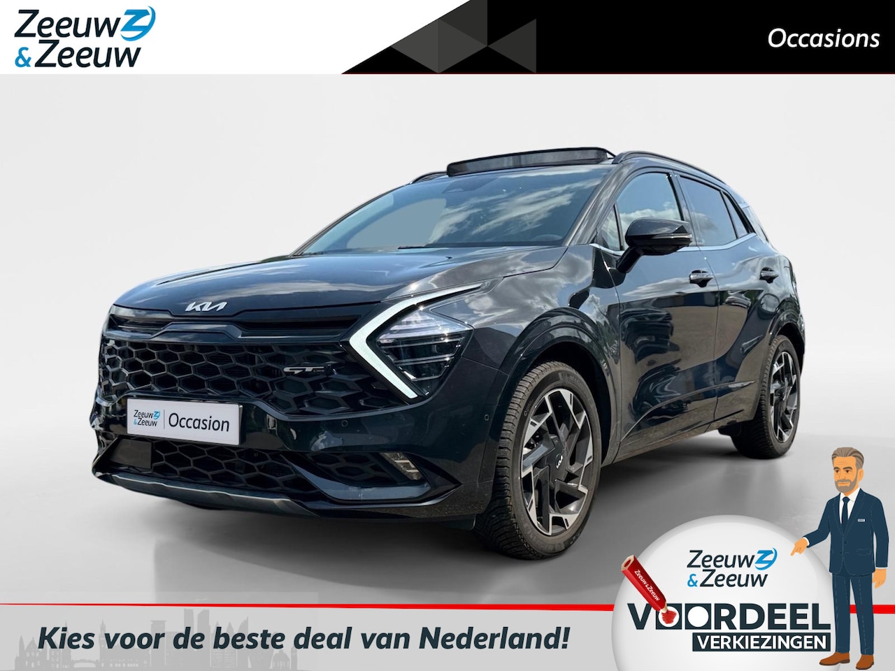 Kia Sportage - 1.6 T-GDi Plug-in Hybrid AWD GT-PlusLine | PHEV | | 360gr camera | Navigatie | Dodehoek de - AutoWereld.nl