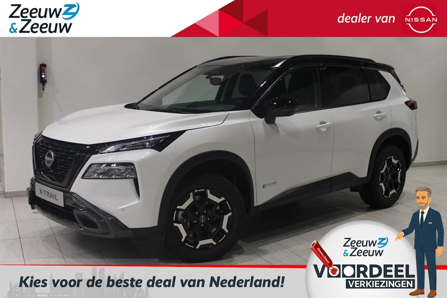 Nissan X-Trail - 1.5 e-4orce N-Trek 4WD 7 persoons | € 1.500,= VOORRAAD KORTING | - AutoWereld.nl