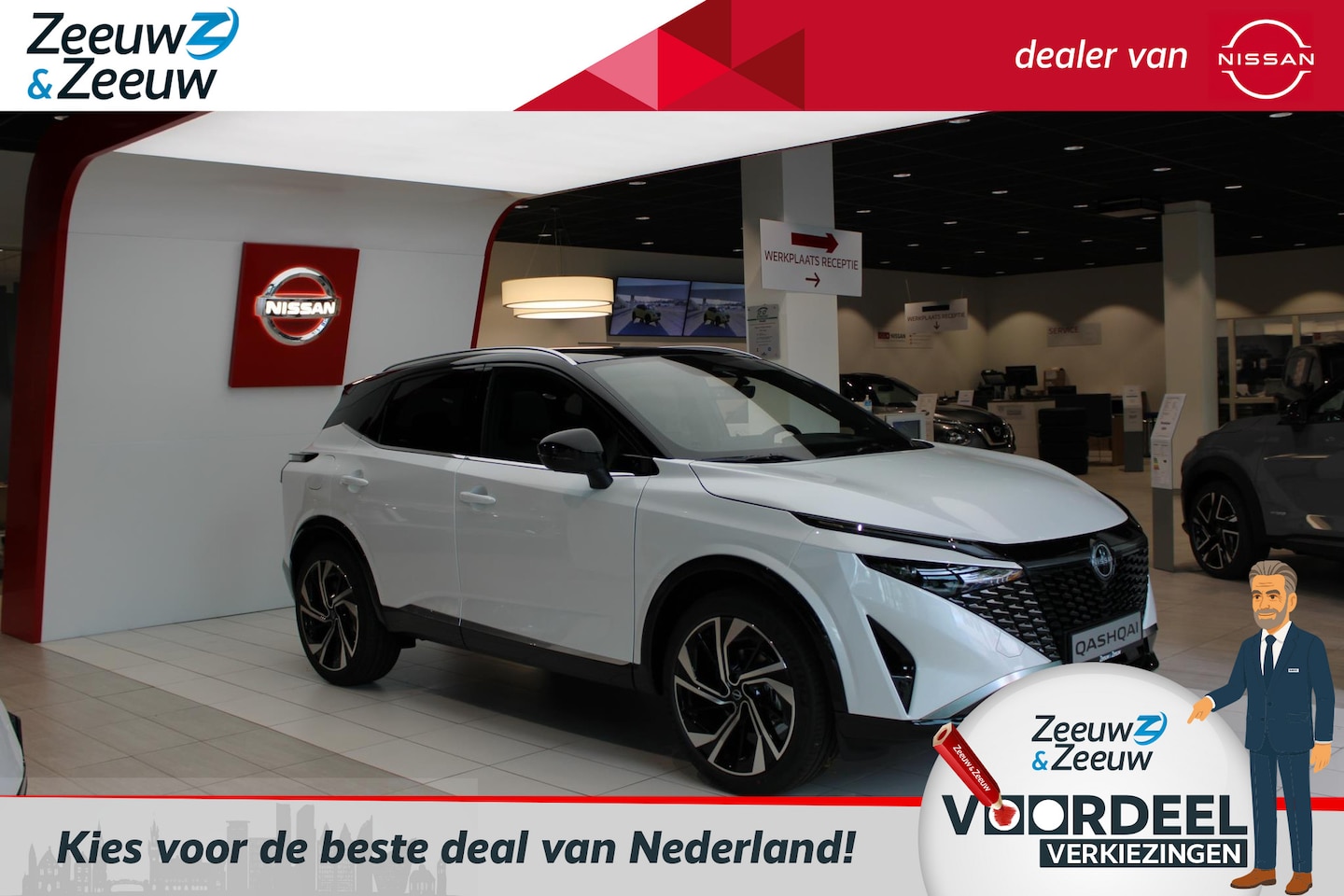 Nissan Qashqai - 1.3 MHEV Xtronic Tekna Plus | €1.500,- VOORRAAD KORTING! | FULL OPTION | - AutoWereld.nl