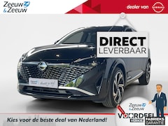 Nissan Qashqai - 1.5 e-Power Tekna Plus Nu in prijs verlaagd + € 6500, -- inruilpremie *Nappaleer*LMwielen*