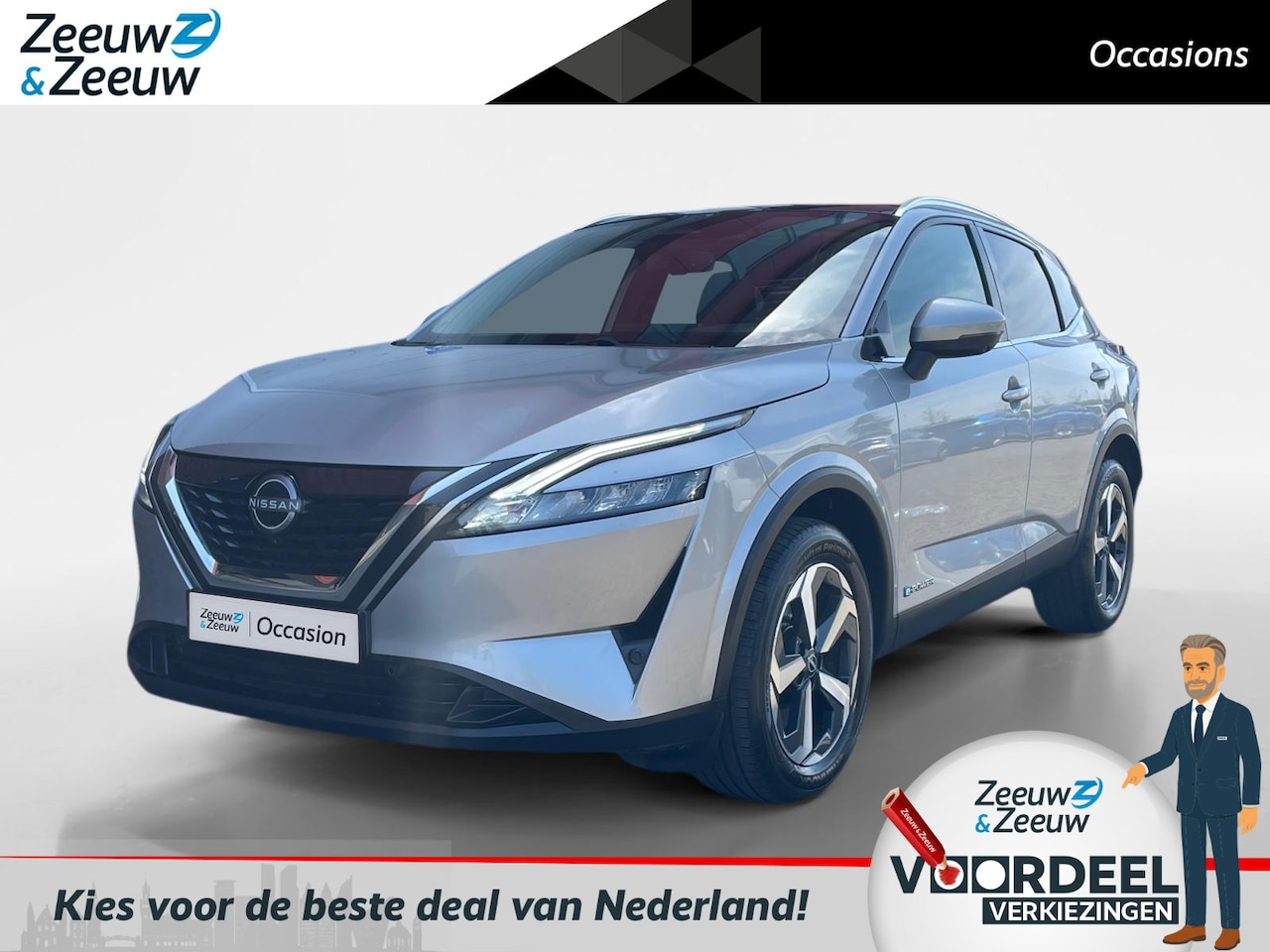 Nissan Qashqai - 1.5 e-Power N-Connecta | Panoramadak | Navigatie | Apple carplay | 360 graden camera | Pdc - AutoWereld.nl