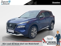 Nissan X-Trail - 1.5 e-Power Tekna Plus |Schuif-kanteldak| Lederen bekleding| Stoelverwarming V+A| Stuurwie
