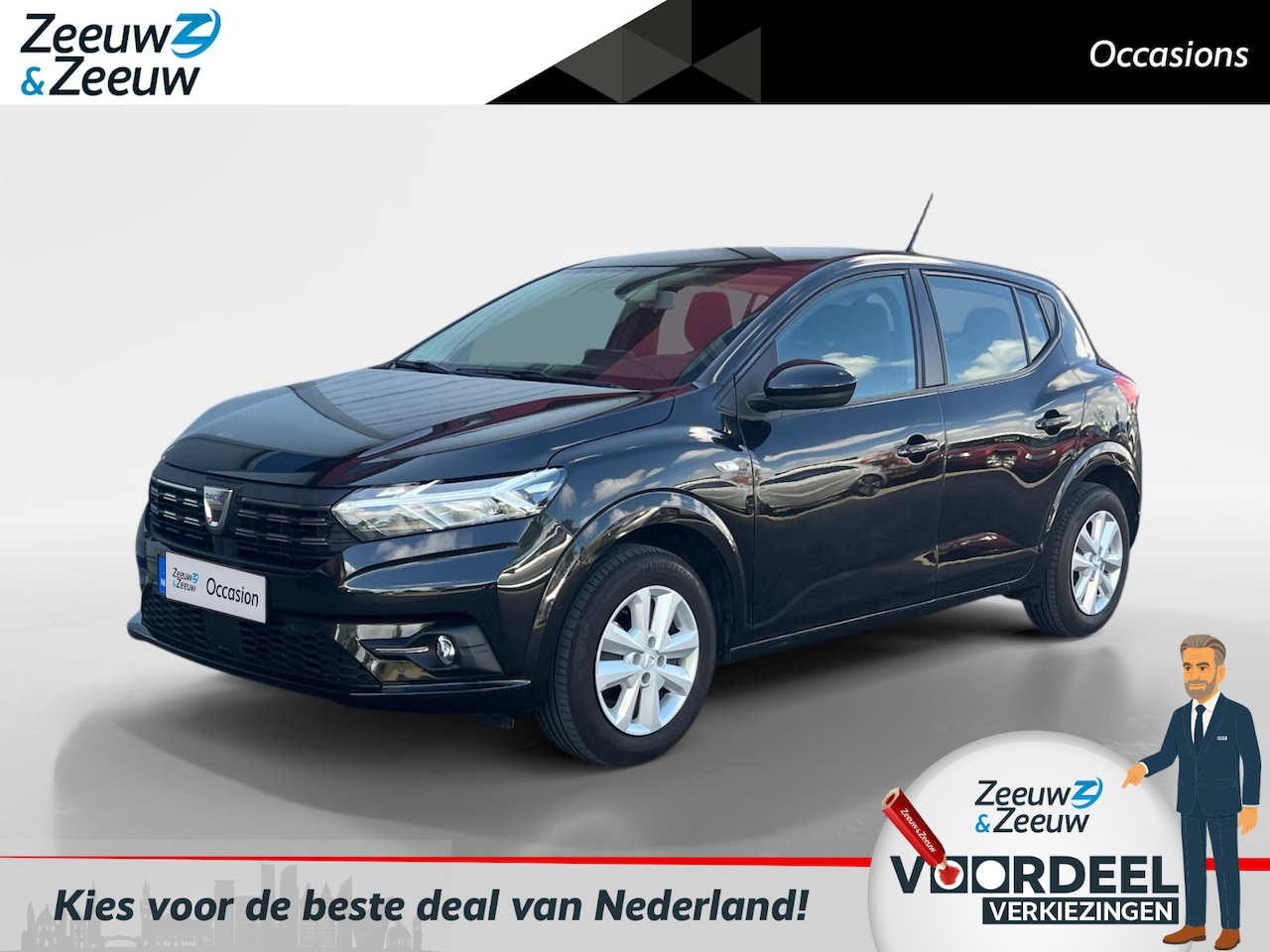Dacia Sandero - 1.0 TCe 90 Comfort | Camera achter | PDC voor en achter | Blindspot warning | - AutoWereld.nl
