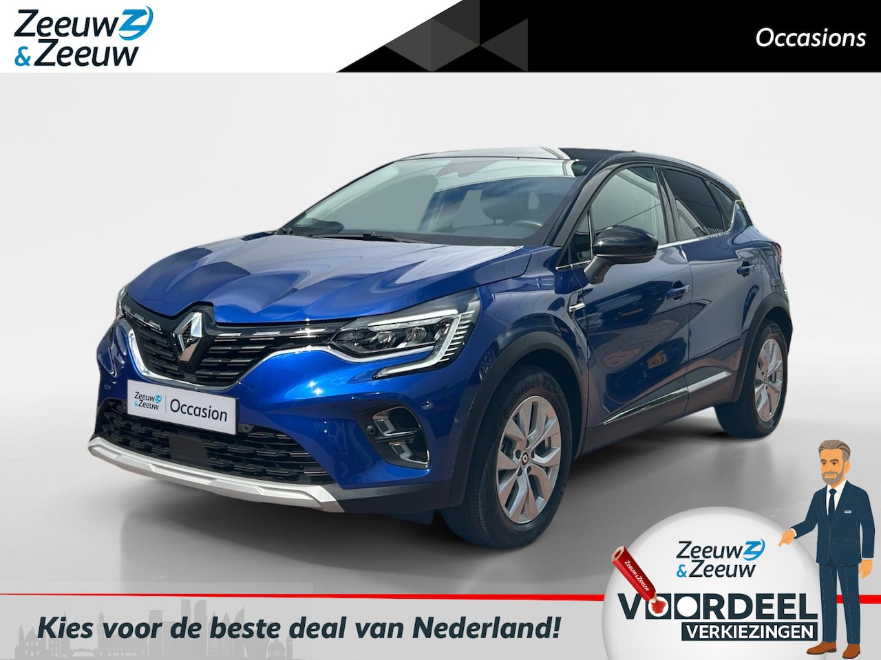 Renault Captur - 1.6 E-Tech Plug-in Hybrid 160 Intens | Automaat | Camera | Cruise & Climate Control | Appl - AutoWereld.nl