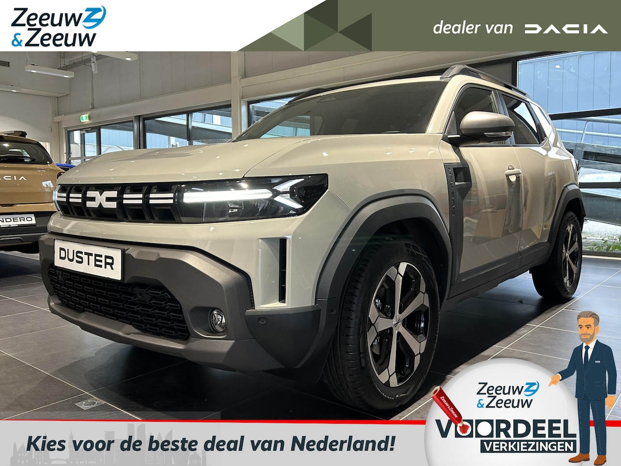 Dacia Duster - TCe 100 ECO-G Journey | Nu uit voorraad leverbaar met €1.898,- Zeeuw & Zeeuw voorraadkorti - AutoWereld.nl