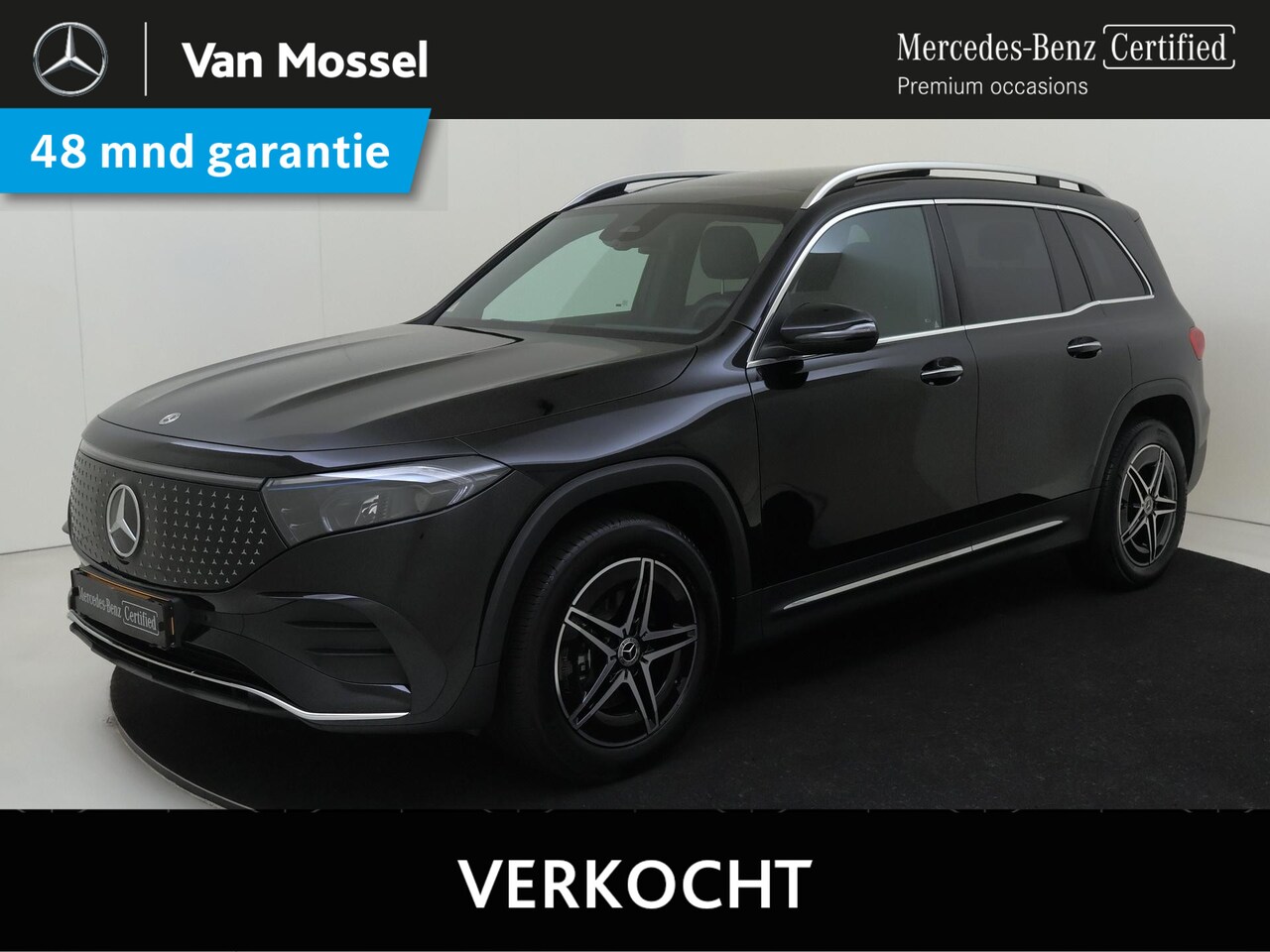 Mercedes-Benz EQB - 250+ AMG Line 71 kWh Panorama Dak / Keyless / Parkeercamera / Privacy Glass / Stoelverwarm - AutoWereld.nl