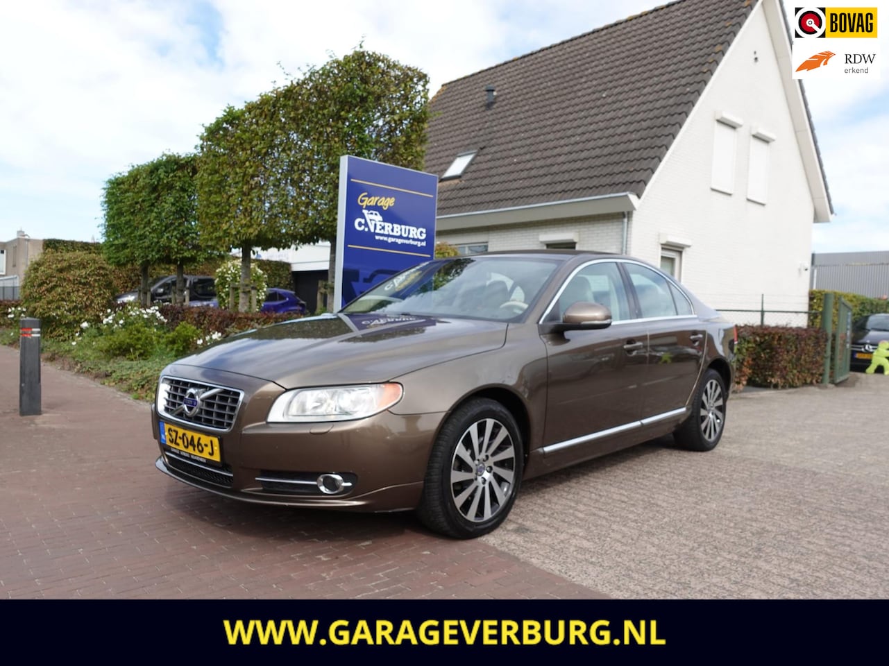 Volvo S80 - 1.6 T4 Automaat Summum (Airco,Cruise,Navigatie,Stoelverwarming,Leer,PDC) - AutoWereld.nl