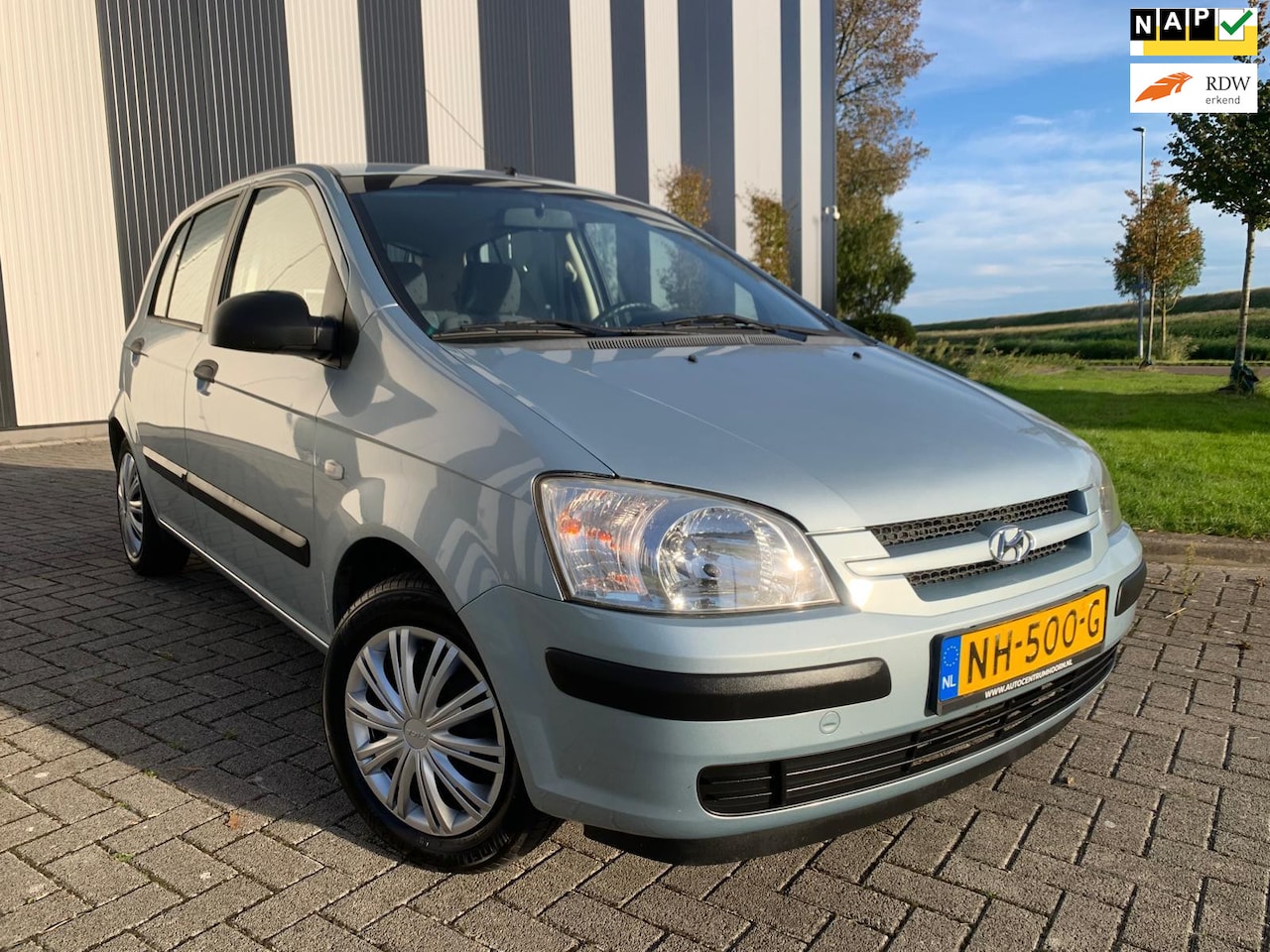 Hyundai Getz - 1.1i GL Lage KM-ElekPakket-2 Sleutels - AutoWereld.nl