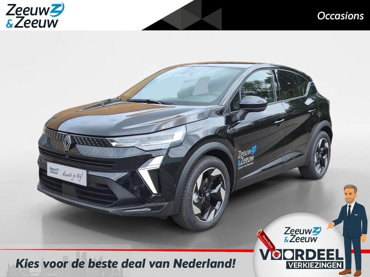 Renault Captur - 1.8 E-Tech full hybrid 160 techno | Demo | LMV | Blind spot warning | Stoelverwarming | St - AutoWereld.nl