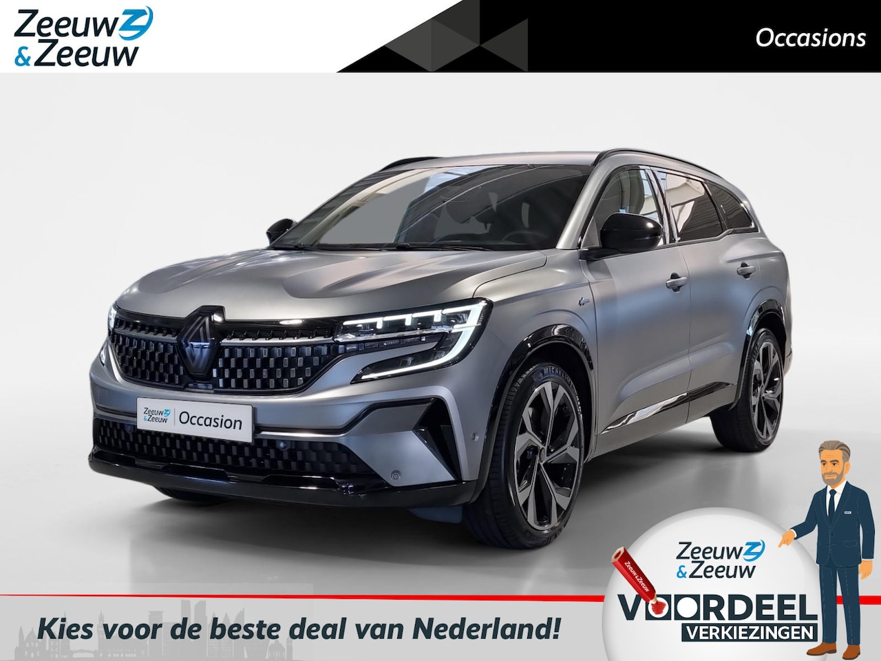 Renault Espace - E-Tech full hybrid 200 iconic 5p. * Winterpack * Head up Display * Cruise Control Adaptief - AutoWereld.nl